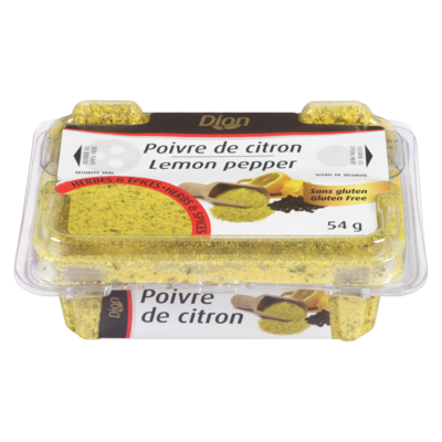 Dion Poivre citronné 54 g, 8,87 $/100g