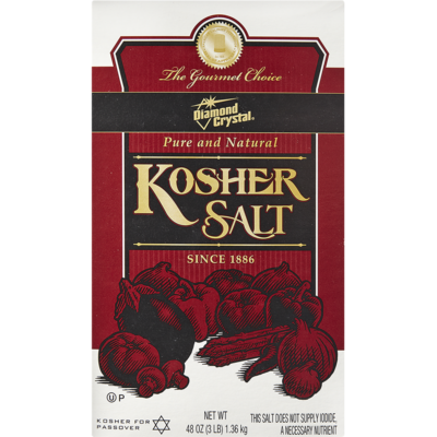 null Kosher Salt 1.4 kg, $0.36/100g