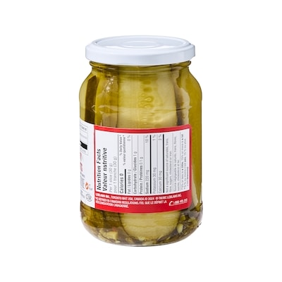 Hot and Zesty Deli Sliced Dill Pickles