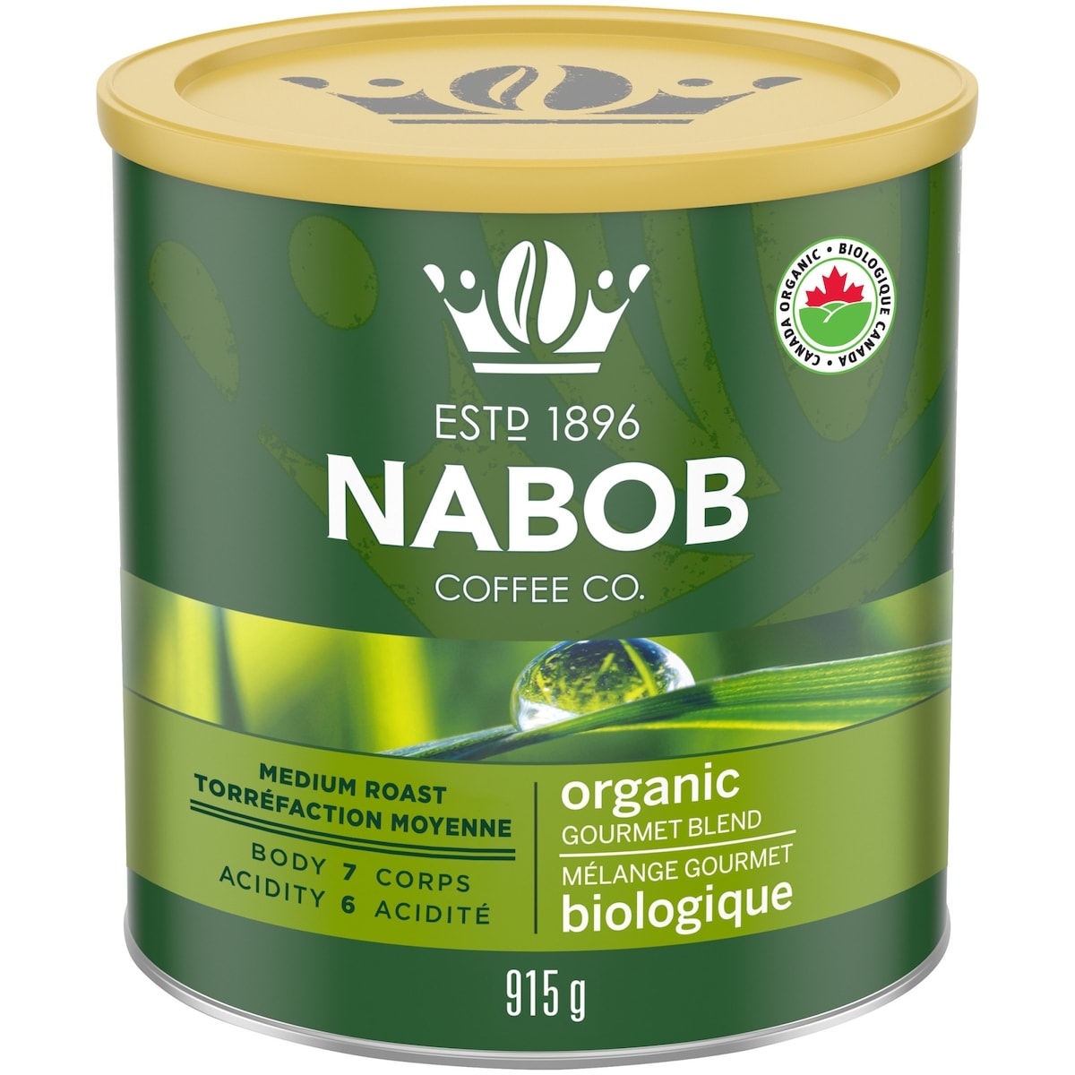 Nabob Ground Organic Gourmet Blend
