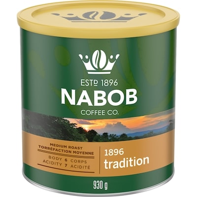 Nabob Nabob Traditional Fine Grind Ground Coffee 930 g, $2.15/100g