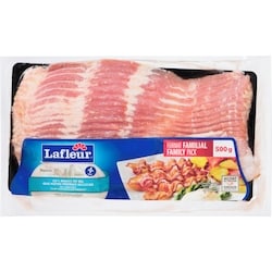 Lafleur Smoked Bacon, Less Salt 500 g, $1.20/100g
