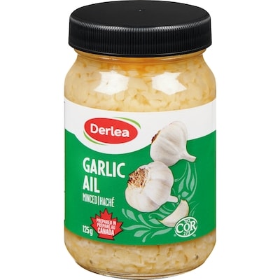 Derlea Ail émincé 125 g, 2,40 $/100g