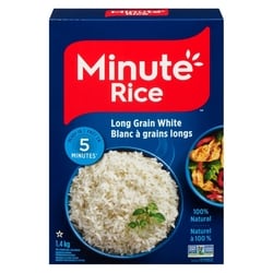 Minute Rice Quick Cook Long Grain White 1.4 kg, $0.46/100g