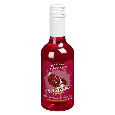 Château Sirop, grenadine 375 ml, 1,33 $/100ml