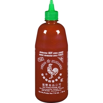 Huy Fong Sriracha Sauce 714 ml, $0.98/100ml