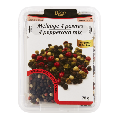 Dion Mélange 4 poivres 78 g, 8,97 $/100g