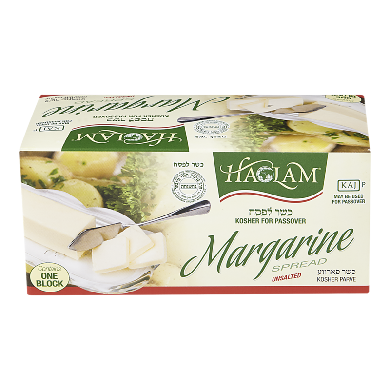 Kosher Margarine, Unsalted