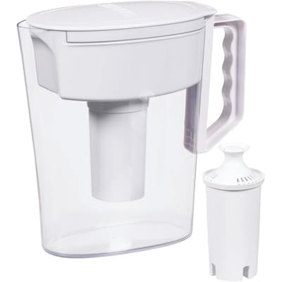 Système de filtration d’eau en pichet, modèle Slim de 5 tasses avec 1 filtre de rechange