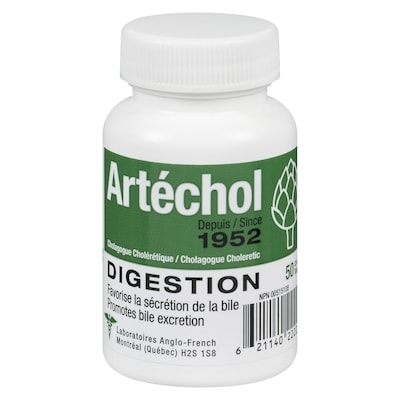 Artechol Tablette 50 ea, 0,24 $/1ch