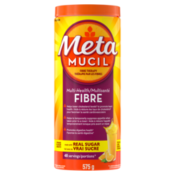 3 in 1 Daily Fibre Supplement Powder, Real Sugar, Orange