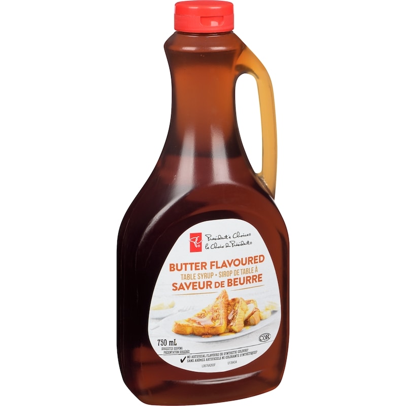 Syrup, Butter Flavoured
