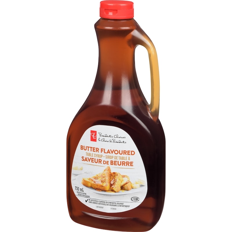 Syrup, Butter Flavoured