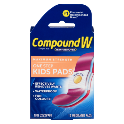 Compound W Pads, Kids 16 ea, $1.00/1ea