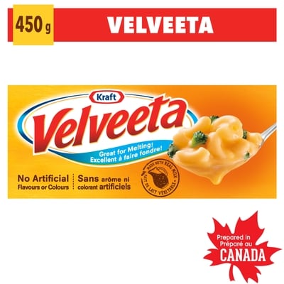 Kraft Processed Cheese Loaf 450 g, $2.33/100g