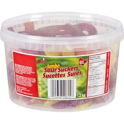 Tosuta Sour Soothers Candy, Jumbo 60 ea, $0.17/1ea
