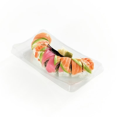 BN Rainbow Sushi Roll (After 11am) 220 g, $5.00/100g
