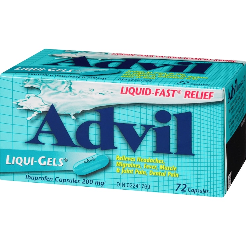 Regular Strength Liquigels For Headaches, Migraines, And Pain Relief, 72 Count