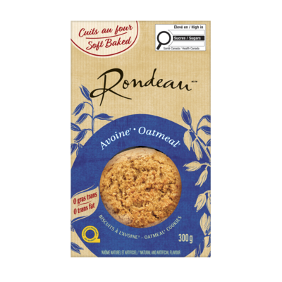 Sara Lee Authentic Oatmeal Cookie 300 g, $1.83/100g