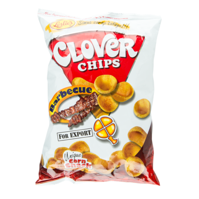 Leslie's Clover Potato Chips, BBQ 160 g, $1.68/100g