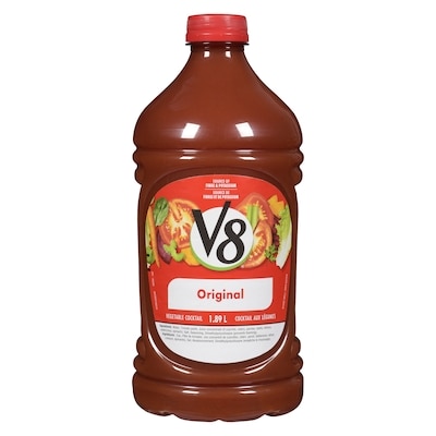 V8 V-Go Vegetable Cocktail, Original 1.89 l, $0.32/100ml