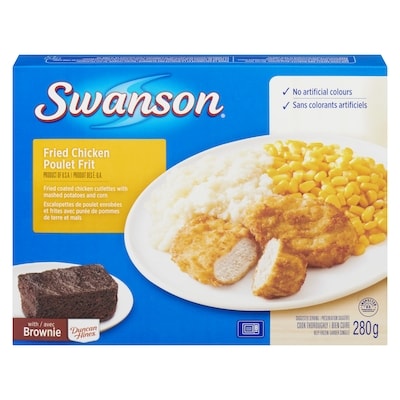Swanson Fried Chicken 280 g, $2.14/100g