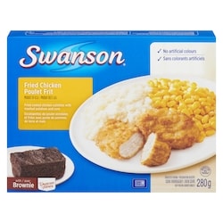Swanson Poulet frit 280 g, 2,14 $/100g