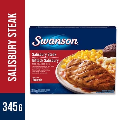 Swanson Salisbury Steak 345 g, $1.45/100g