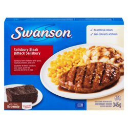 Swanson Bifteck Salisbury 345 g, 1,45 $/100g