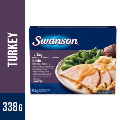 Swanson Dinde 338 g, 1,48 $/100g