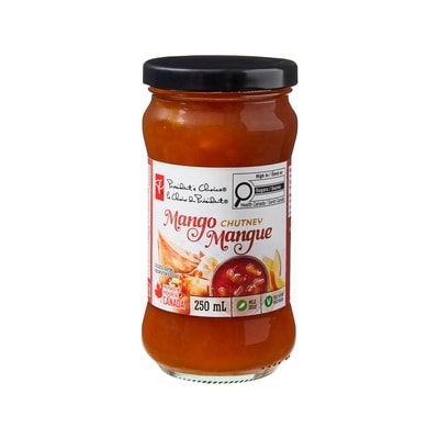 President's Choice Mango Chutney 250 ml, $2.00/100ml