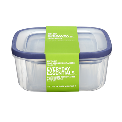 Everyday Essentials Contenant de rangement carré 1 ea, 3,67 $/1ch