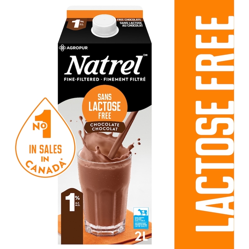 Natrel Lactose Free 1% Chocolate Milk - 2 l | Dominion Stores of