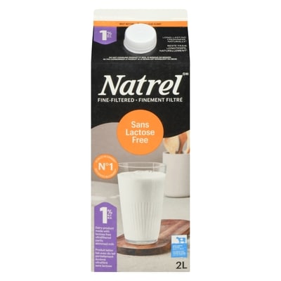 Natrel Lactose Free 1% Dairy Product 2 l, $0.36/100ml