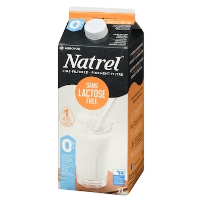 Produit laitier sans lactose sans gras écrémé 0% (2L)