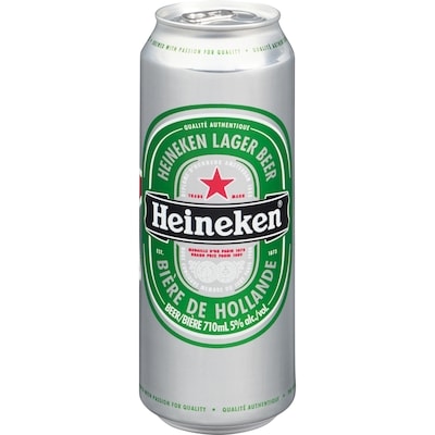Heineken Beer Can (ID required at pick-up) 710 ml, $0.96/100ml