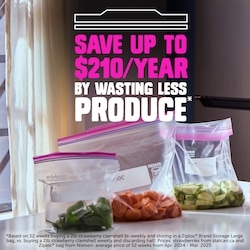 Ziploc Storage Bags Large, with Stay Open Technology - 19 ea