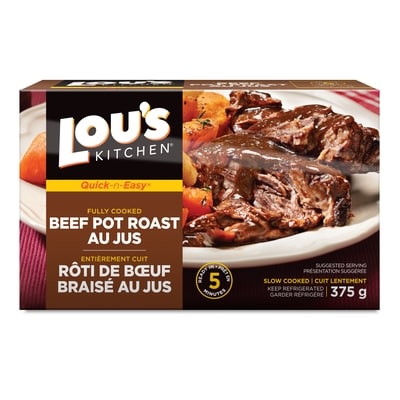 Lous Beef Pot Roast au Jus 375 g, $3.20/100g