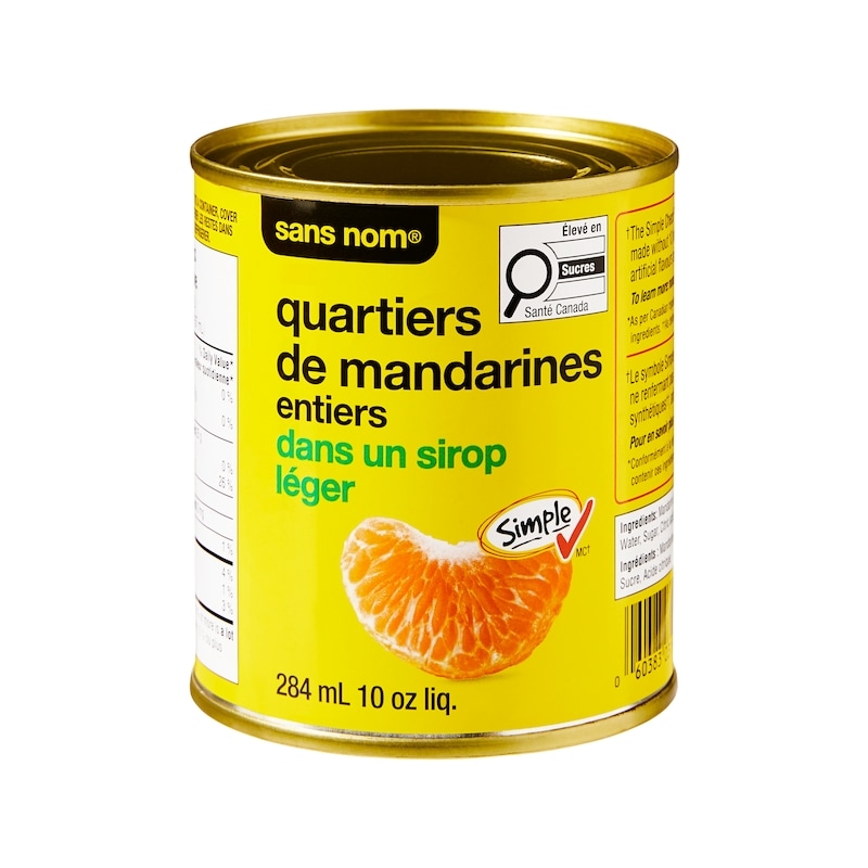 Whole Mandarin Orange Segments in Light Syrup