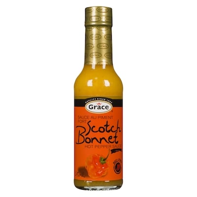 Grace Scotch Bonnet Hot Pepper Sauce 142 ml, $2.46/100ml