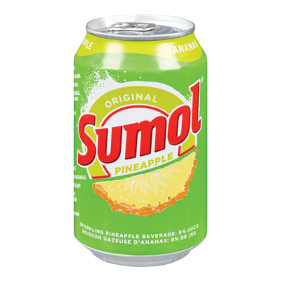 Sumol Pineapple Drink 330 ml, $0.30/100ml
