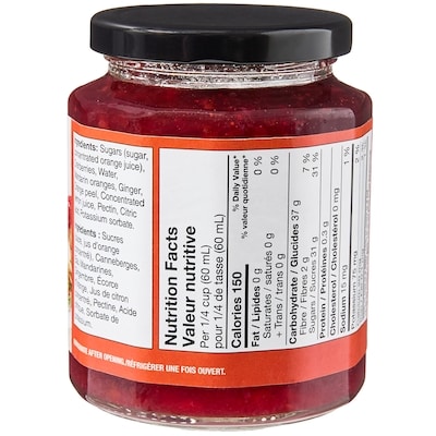 Cranberry Orange Sauce
