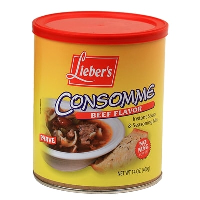 Lieber’s Mélange pour soupe au bœuf sans glutamate monosodique 400 g, 2,50 $/100g
