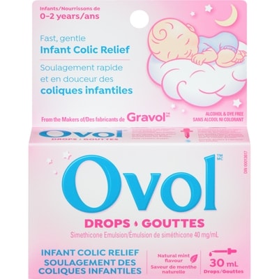 Ovol Drops for Infant Colic Relief 30 ml, $44.97/100ml