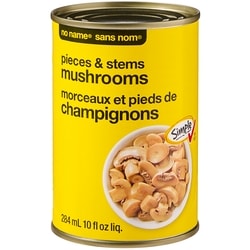 Sans Nom Champignons, morceaux et tiges 284 ml, 0,53 $/100ml