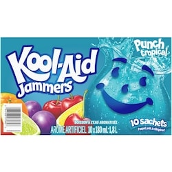 Kool-Aid Jammers, Tropical Punch - 10x180.0 ml | No Frills Online