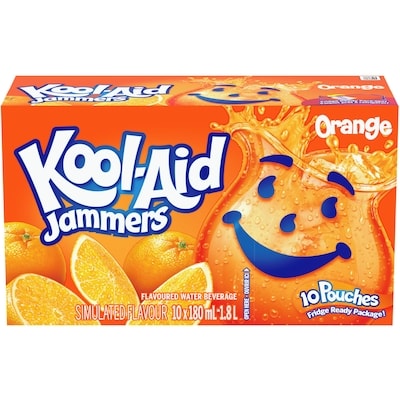 Kool-Aid Kool Aid Jammers Orange 10x180.0 ml, $0.27/100ml