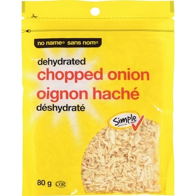 No Name Dehydrated Chopped Onions 80 g, $4.38/100g
