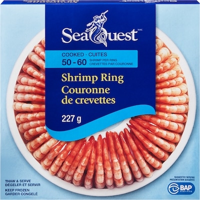 Seaquest Shrimp Ring 227 g, $2.64/100g