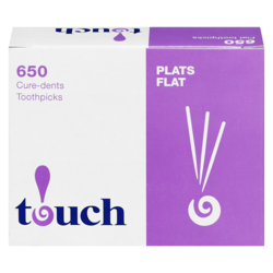 Touch Flat Toothpicks 650x650.0 ea, $0.01/1ea